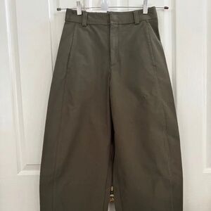 NWT Uniqlo Olive Jersey Barrel Pants size S (Japan)